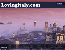 Tablet Screenshot of lovingitaly.com